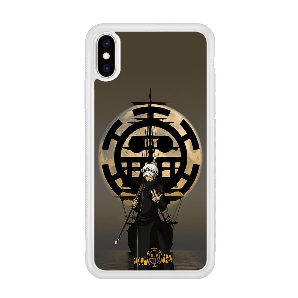 Trafalgar D Water Law One Piece iPhone XS Case