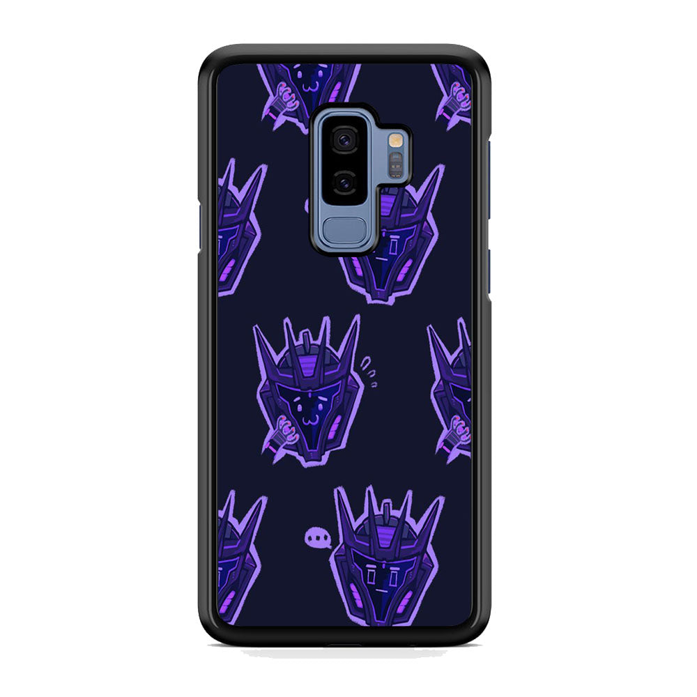 Transformers Navy Doodle Samsung Galaxy S9 Plus Case