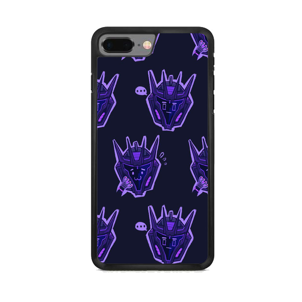 Transformers Navy Doodle iPhone 7 Plus Case