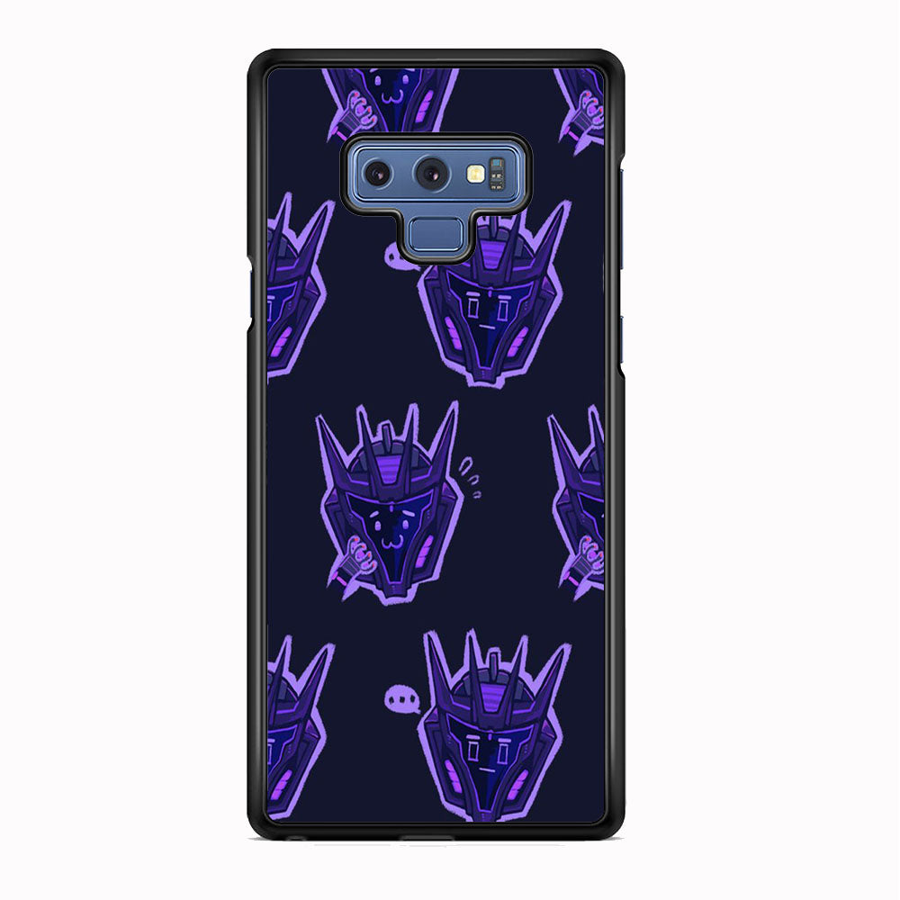 Transformers Navy Doodle Samsung Galaxy Note 9 Case