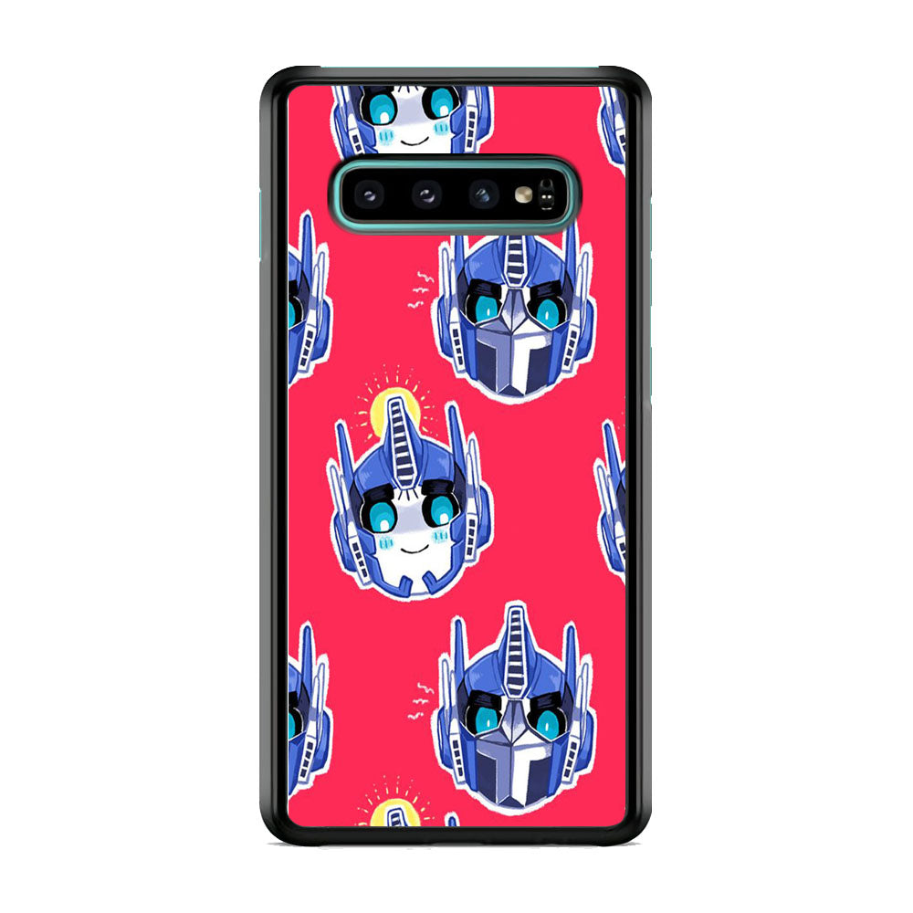 Transformers Red Doodle Samsung Galaxy S10 Case
