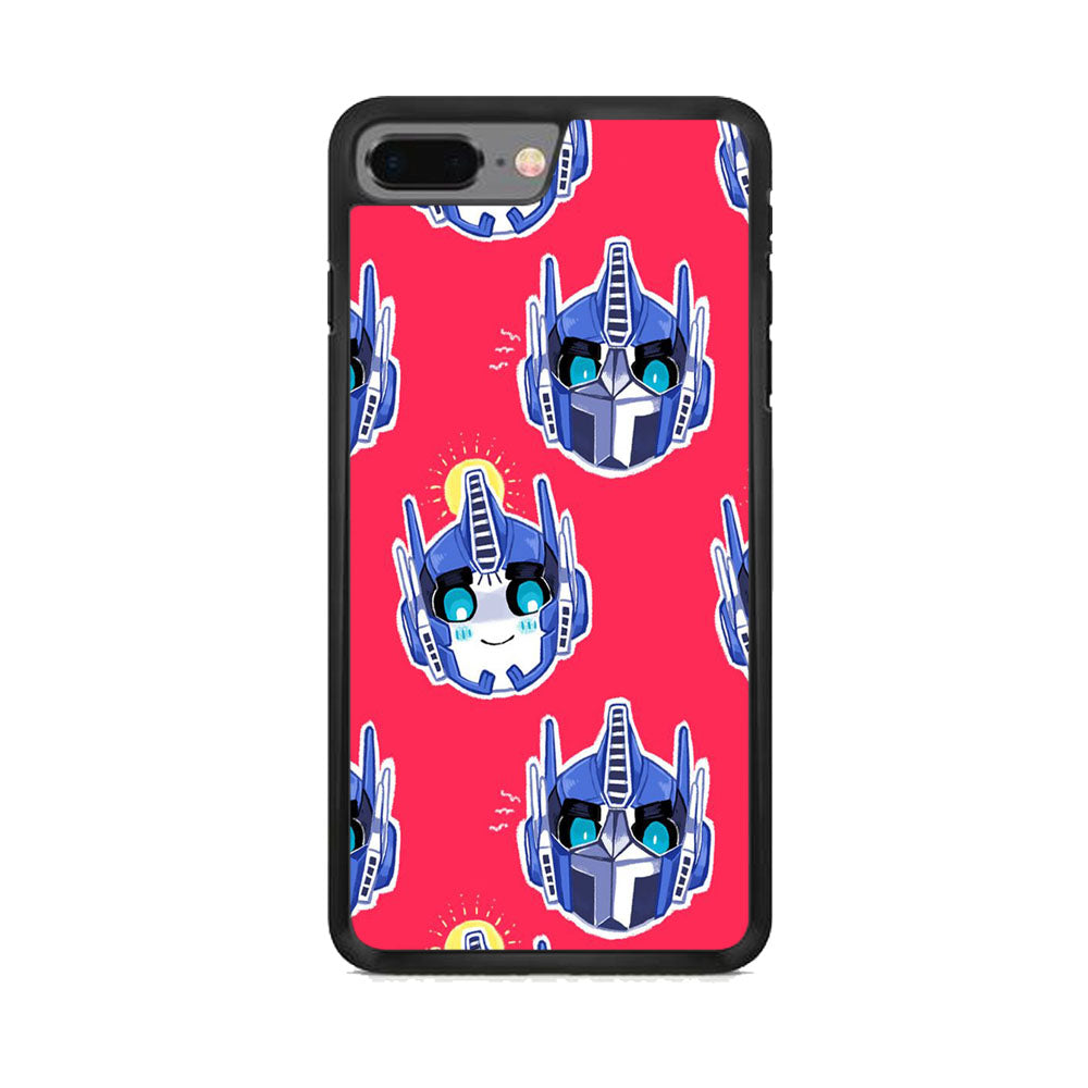 Transformers Red Doodle iPhone 8 Plus Case