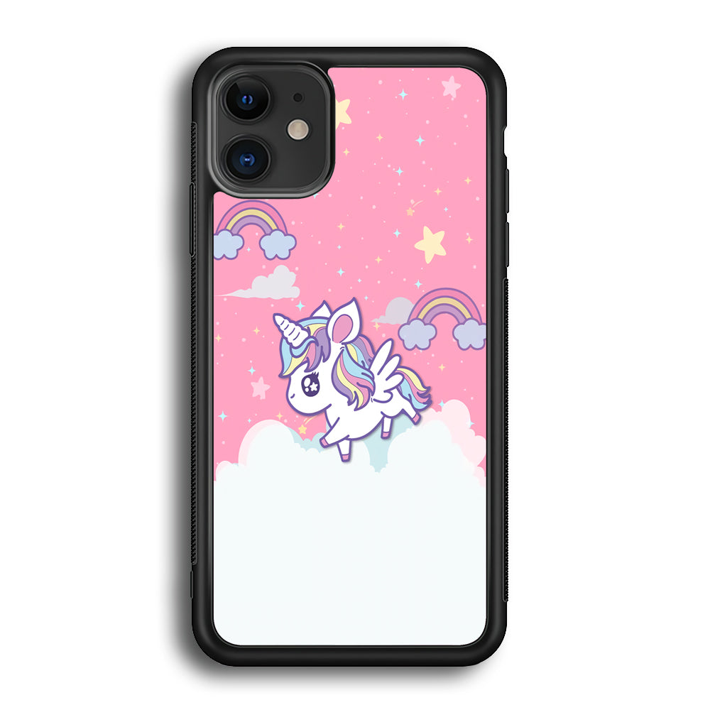 Unicorn Fink Cotton iPhone 12 Case