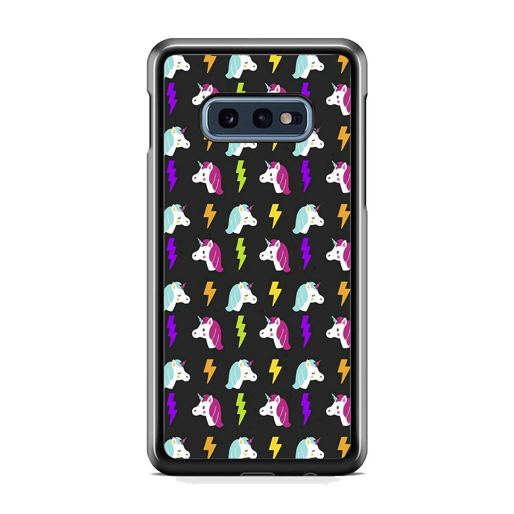Unicorn Flash Grey Samsung Galaxy 10e Case - ezzyst