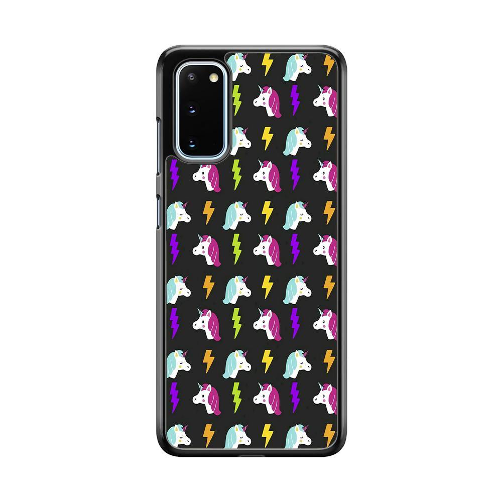 Unicorn Flash Grey Samsung Galaxy S20 Case - ezzyst