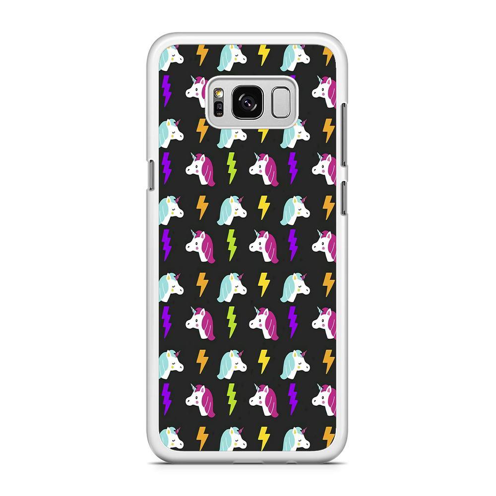 Unicorn Flash Grey Samsung Galaxy S8 Plus Case - ezzyst