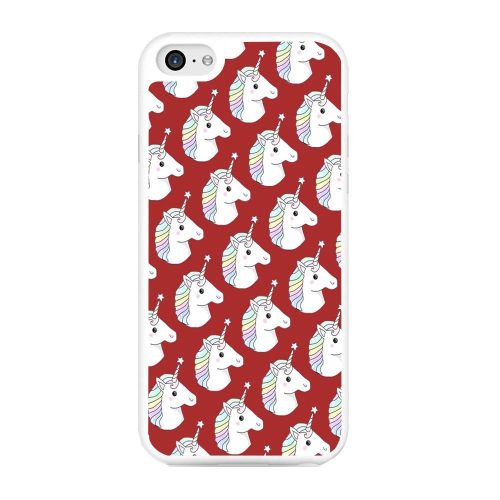 Unicorn Maroon Doodle iPhone 6 | 6s Case - ezzyst