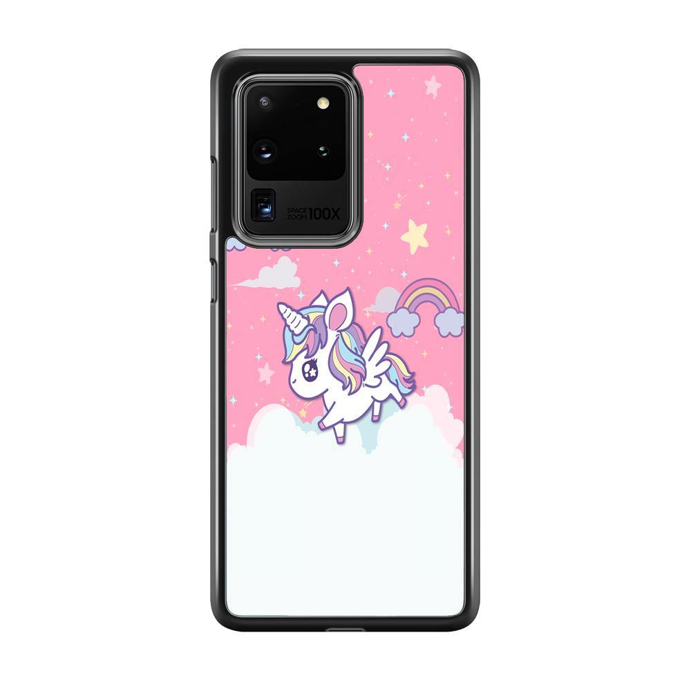 Unicorn Pink Cotton Samsung Galaxy S20 Ultra Case - ezzyst