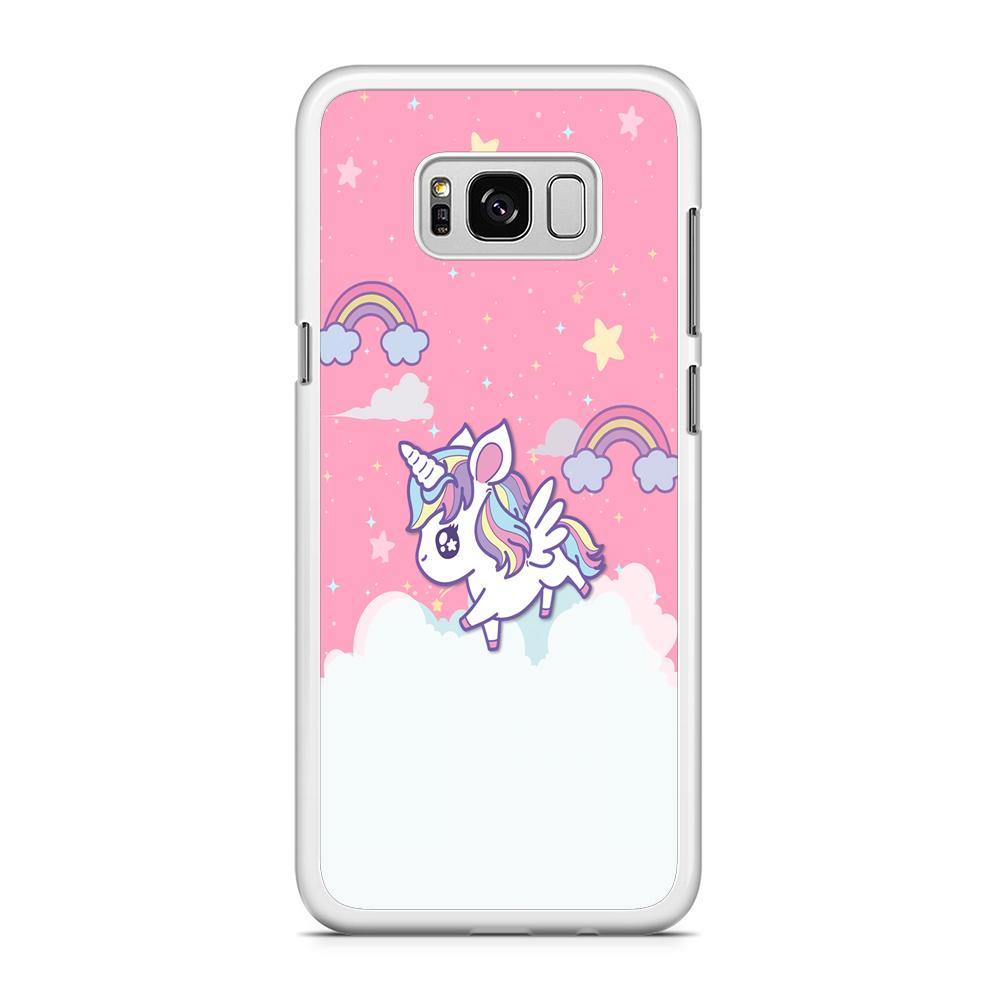 Unicorn Pink Cotton Samsung Galaxy S8 Plus Case - ezzyst