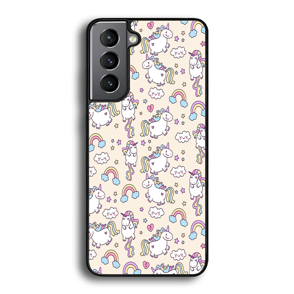 Unicorn Rainbow Samsung Galaxy S21 Plus Case