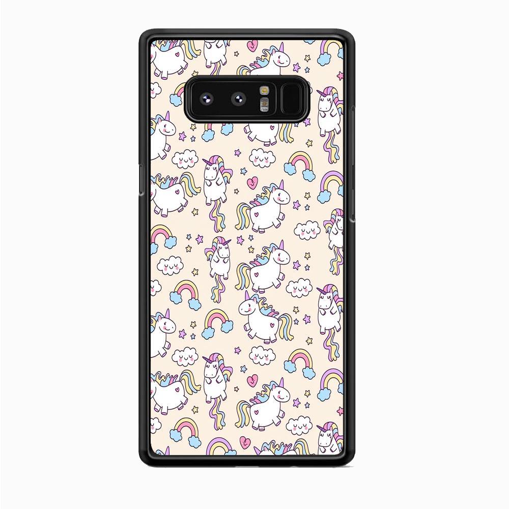Unicorn Rainbow Samsung Galaxy Note 8 Case - ezzyst