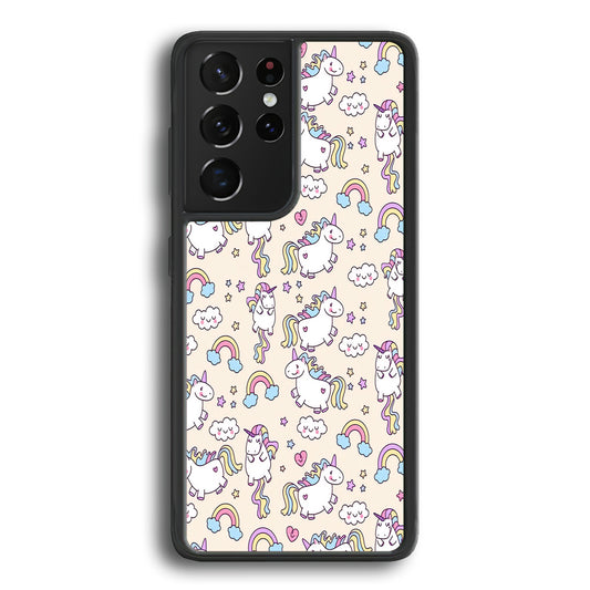 Unicorn Rainbow Samsung Galaxy S21 Ultra Case - Ezzystore