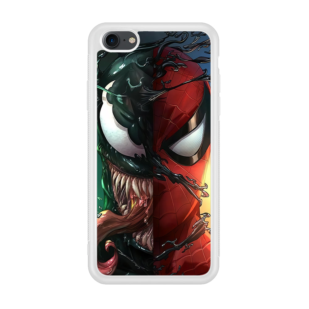 Venom Spiderman Half Face iPhone 8 Case