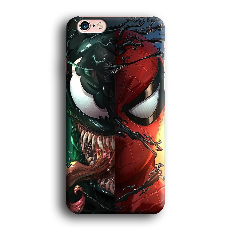 Venom Spiderman Half Face iPhone 6 Plus | 6s Plus Case
