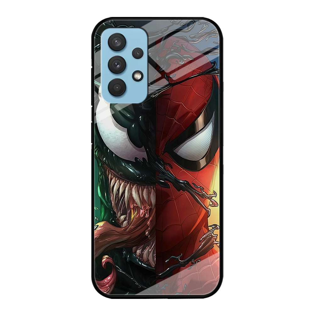 Venom Spiderman Half Face Samsung Galaxy A32 Case