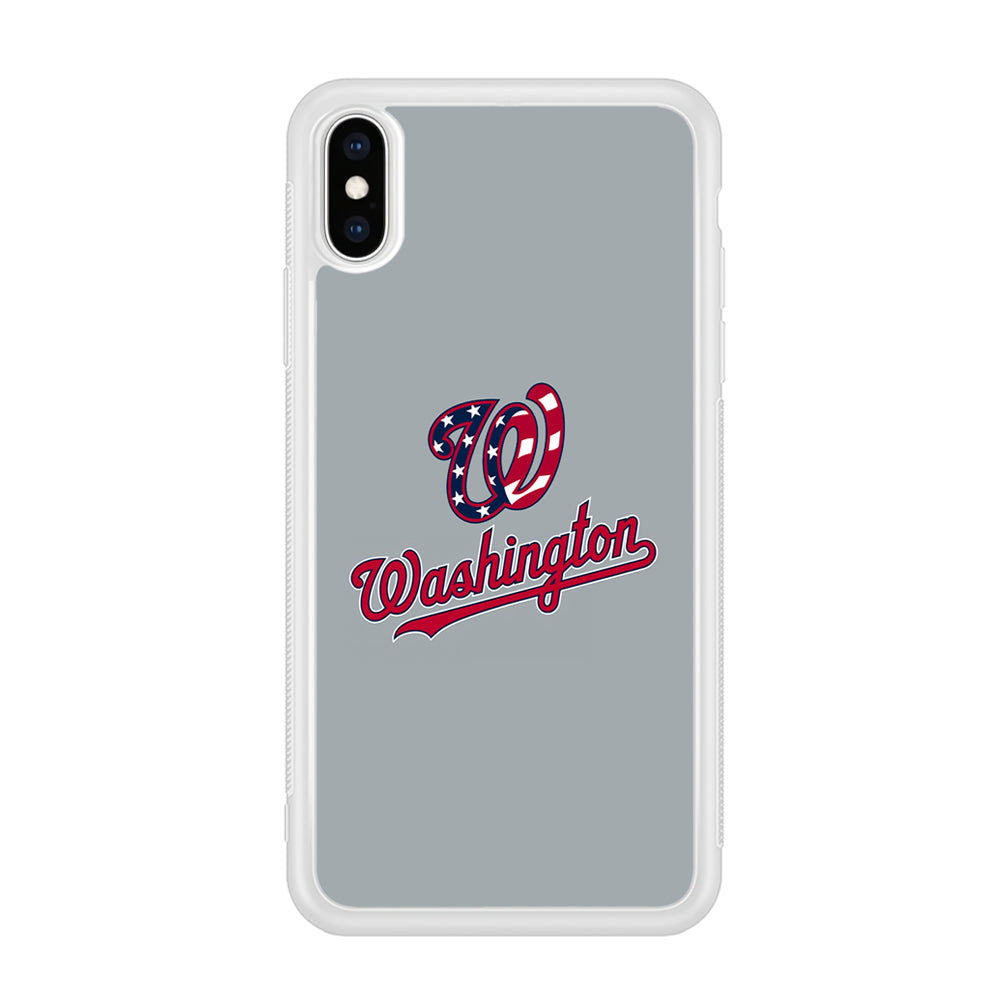 Washington Nationals Team iPhone XS Case