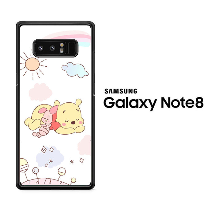 Winnie The Pooh And Piglet Sleep Samsung Galaxy Note 8 Case