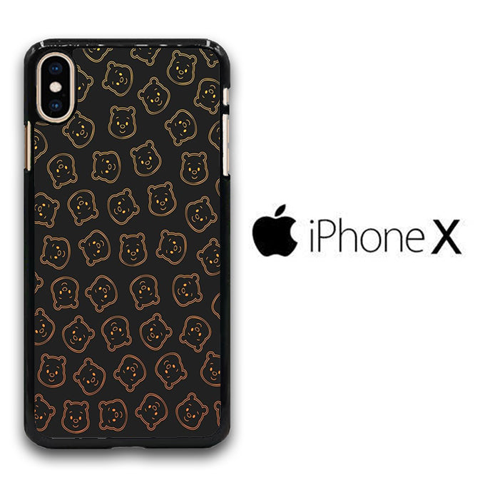 Winnie The Pooh Head iPhone X Case