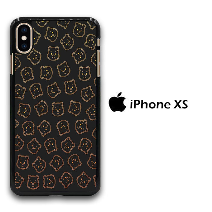 Winnie The Pooh Head iPhone Xs Case