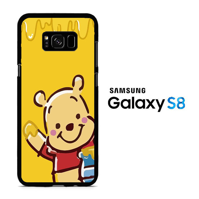 Winnie The Pooh Hello Honey Samsung Galaxy S8 Case
