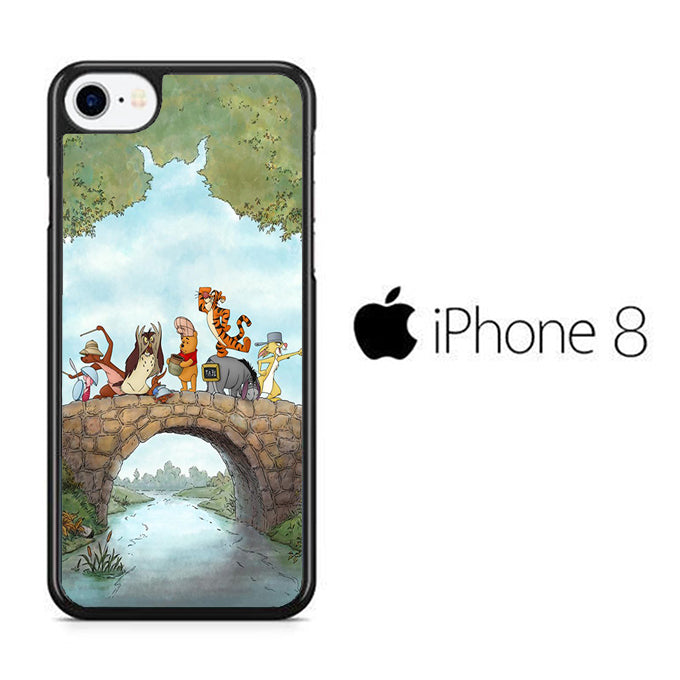 Winnie The Pooh family iPhone 8 Case
