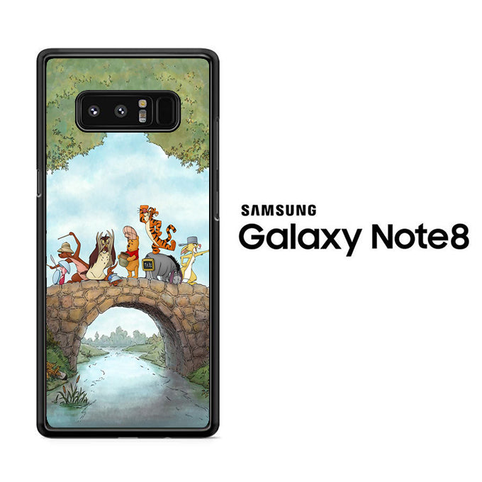 Winnie The Pooh family Samsung Galaxy Note 8 Case