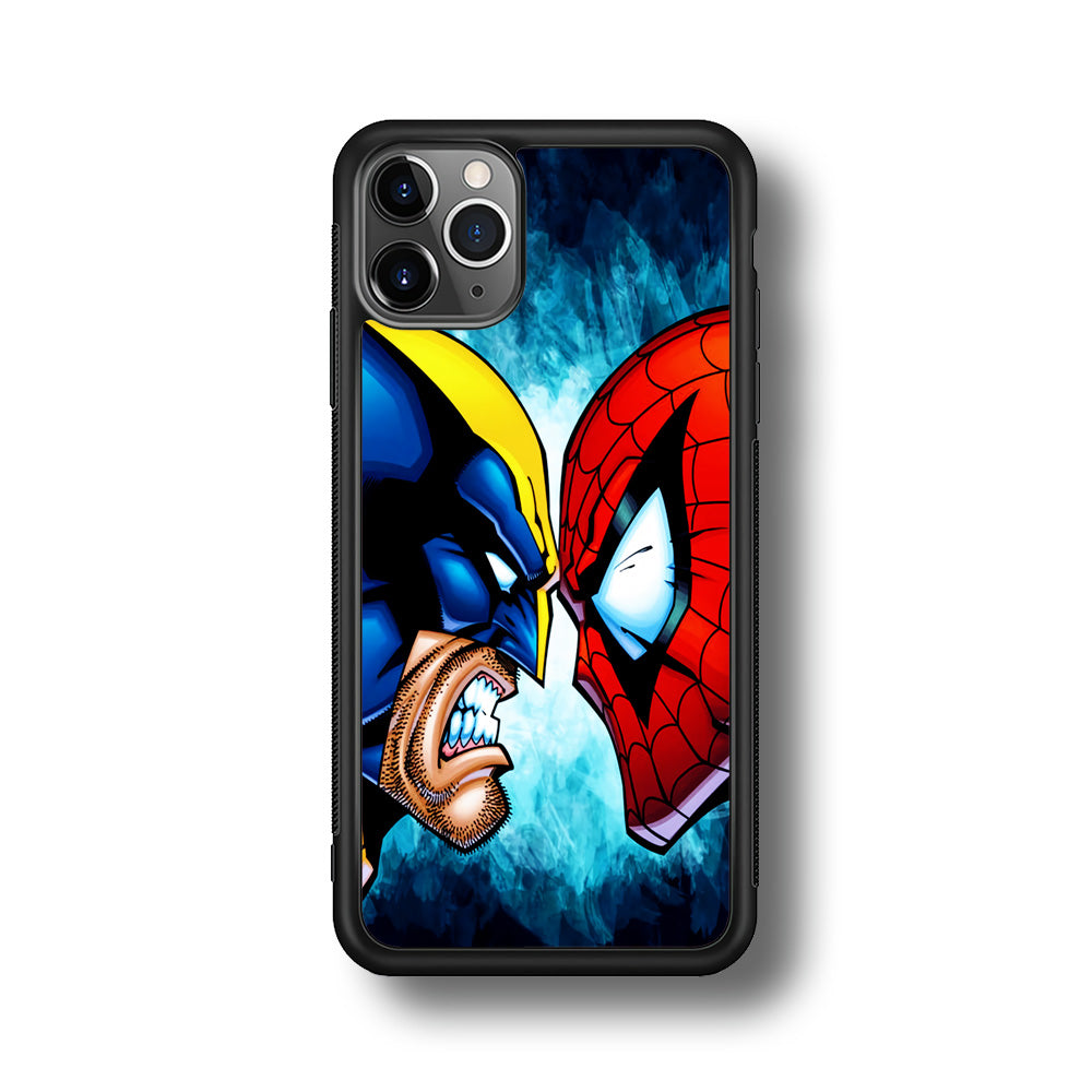 Wolverine X Spiderman iPhone 11 Pro Case