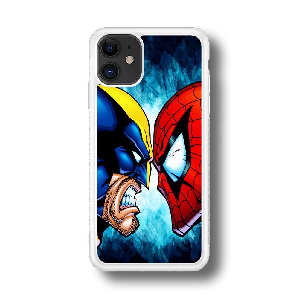 Wolverine X Spiderman iPhone 11 Case