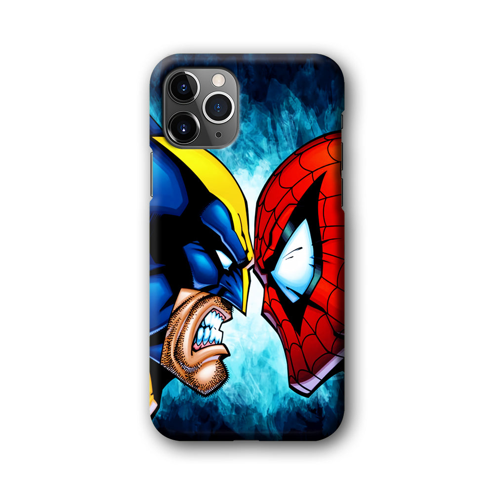 Wolverine X Spiderman iPhone 11 Pro Case