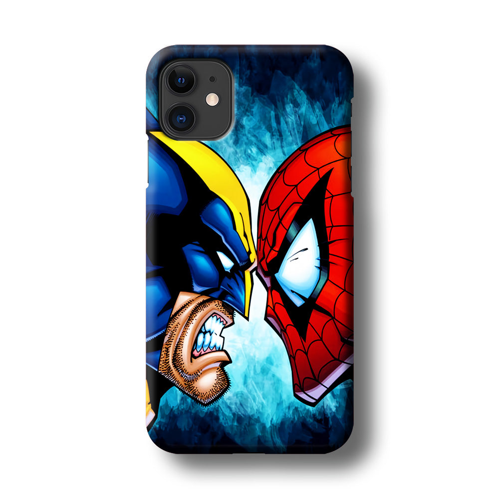 Wolverine X Spiderman iPhone 11 Case