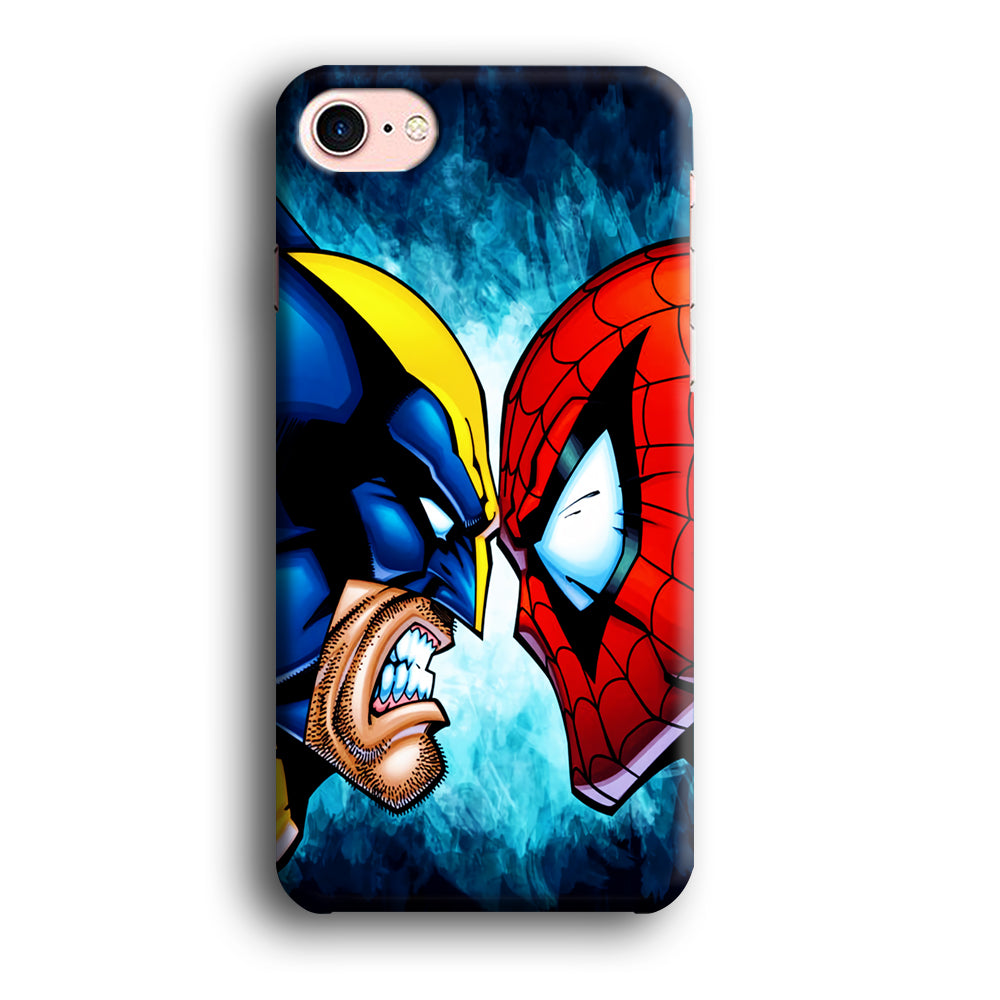 Wolverine X Spiderman iPhone 8 Case