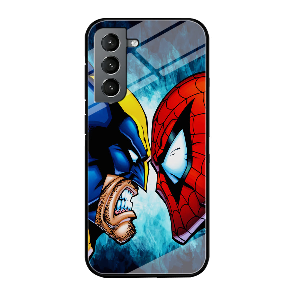 Wolverine X Spiderman Samsung Galaxy S21 Plus Case