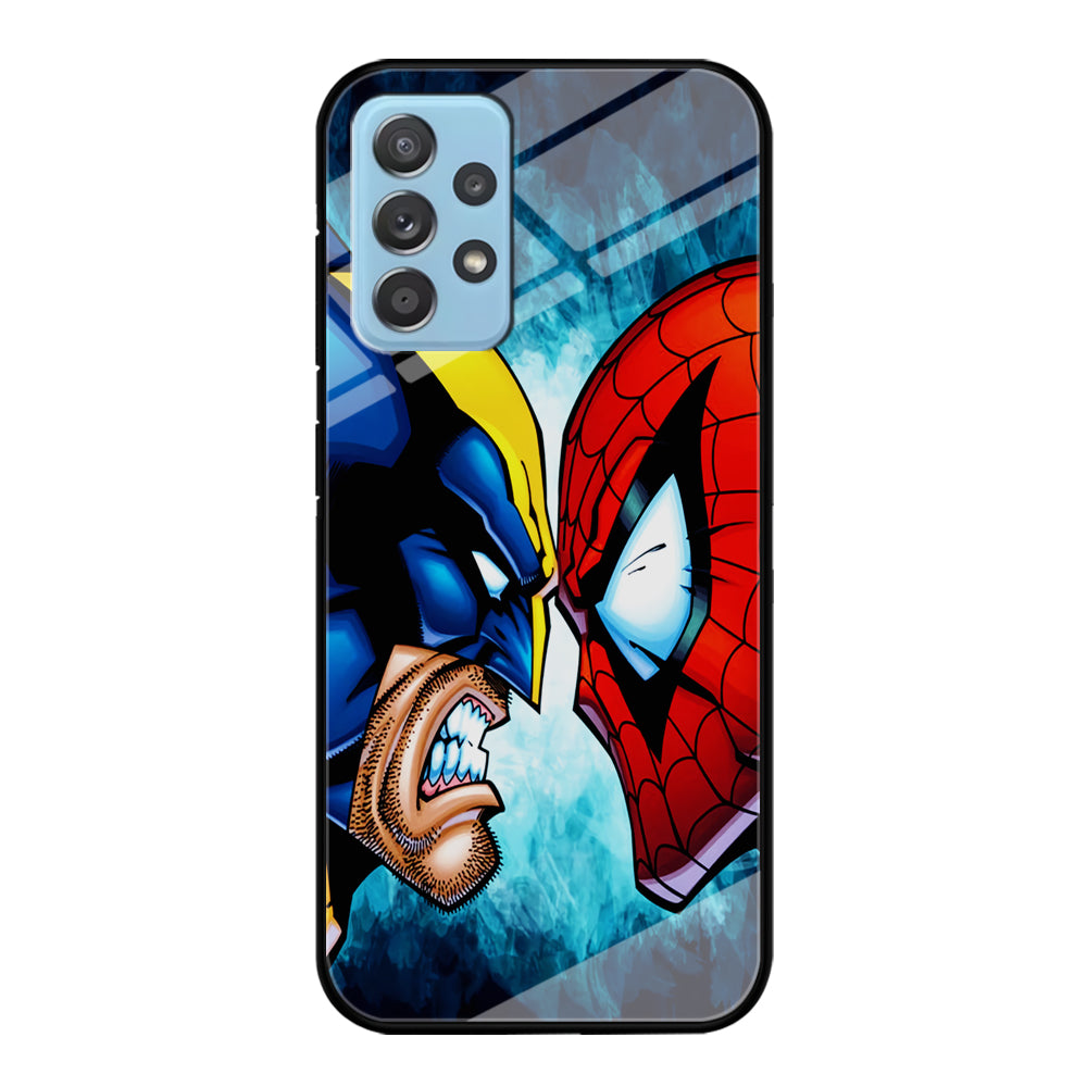 Wolverine X Spiderman Samsung Galaxy A72 Case
