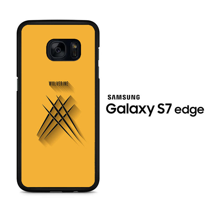 Wolverine Yellow Claw Samsung Galaxy S7 Edge Case