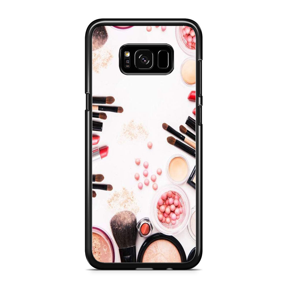 Woman Make Up Equipment Brush And Powder Samsung Galaxy S8 Case