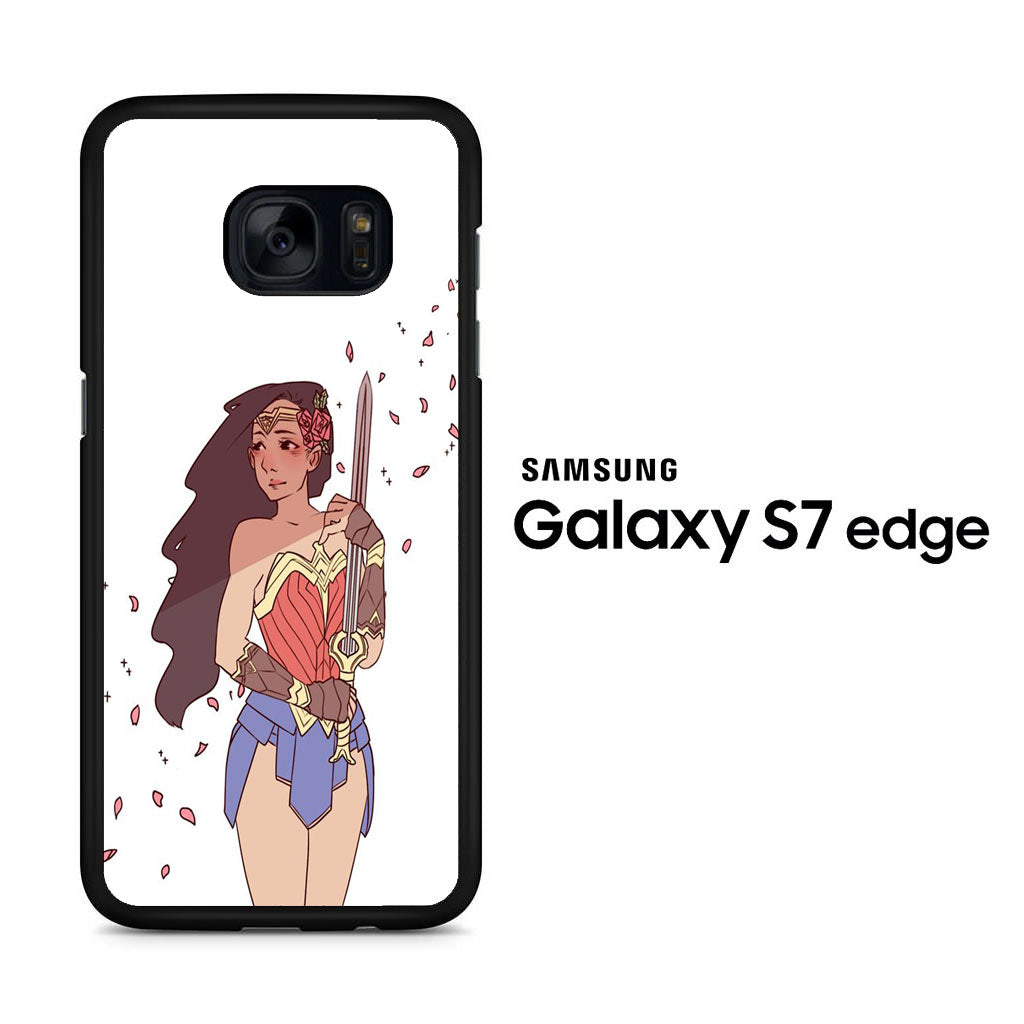 Wonder Woman Beauty Samsung Galaxy S7 Edge Case
