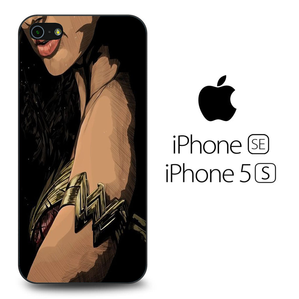 Wonder Woman Symbol in Arm iPhone 5 | 5s Case - Ezzystore