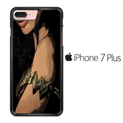Wonder Woman Symbol in Arm iPhone 7 Plus Case