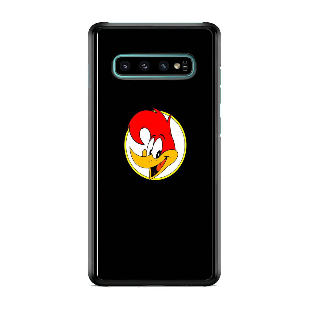 Woody Woodpecker Black Mascot Samsung Galaxy S10 Plus Case