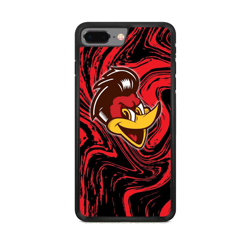 Woody Woodpecker Red Marble iPhone 8 Plus Case