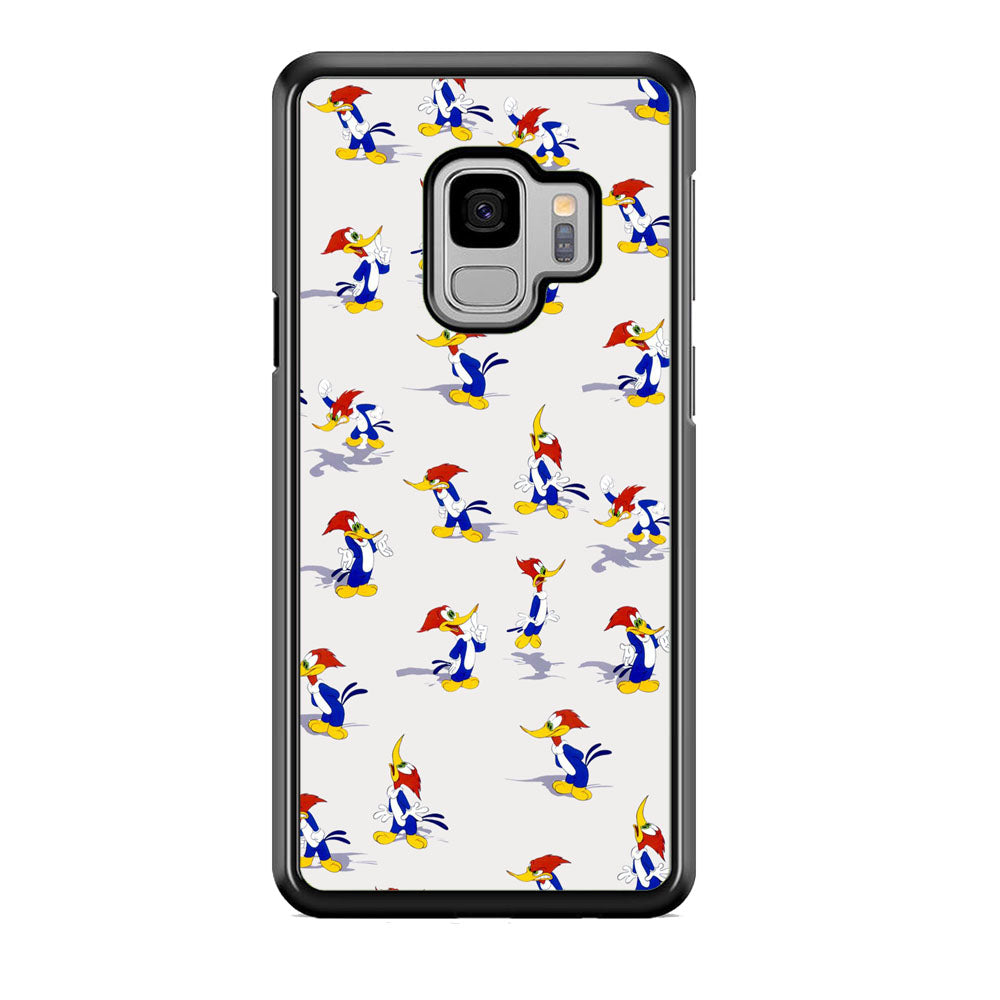 Woody Woodpecker Sticker Character Samsung Galaxy S9 Case