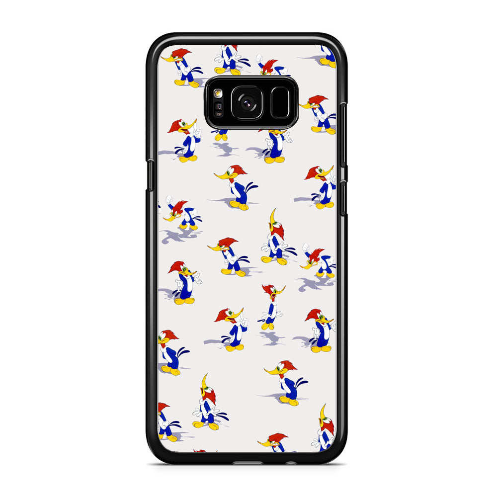 Woody Woodpecker Sticker Character Samsung Galaxy S8 Case