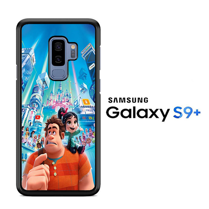 Wreck It Ralph And Vanellope Disney Samsung Galaxy S9 Plus Case