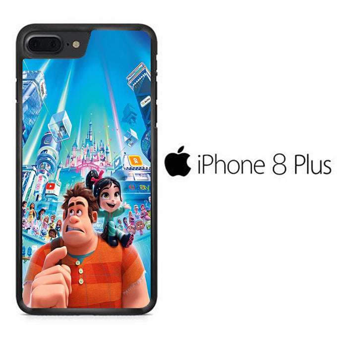 Wreck It Ralph And Vanellope Disney iPhone 8 Plus Case