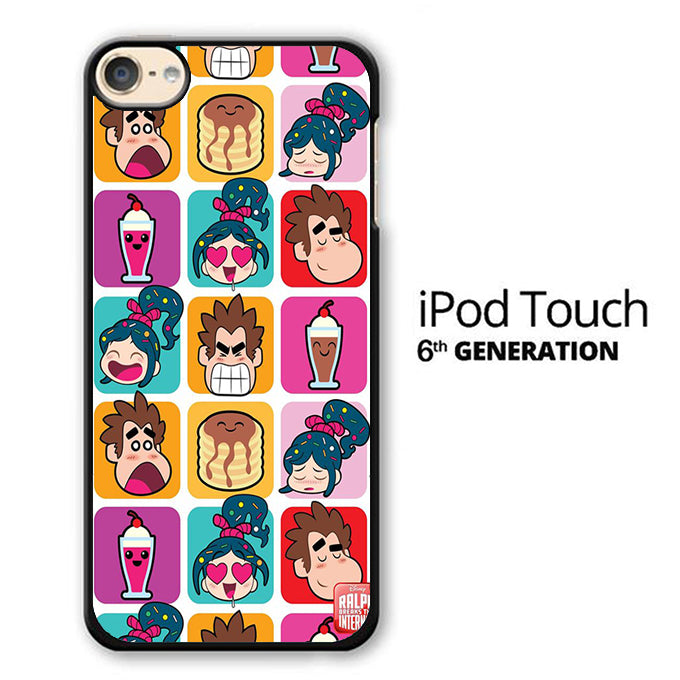 Wreck It Ralph Wallpaper iPod Touch 6 Case - Ezzystore