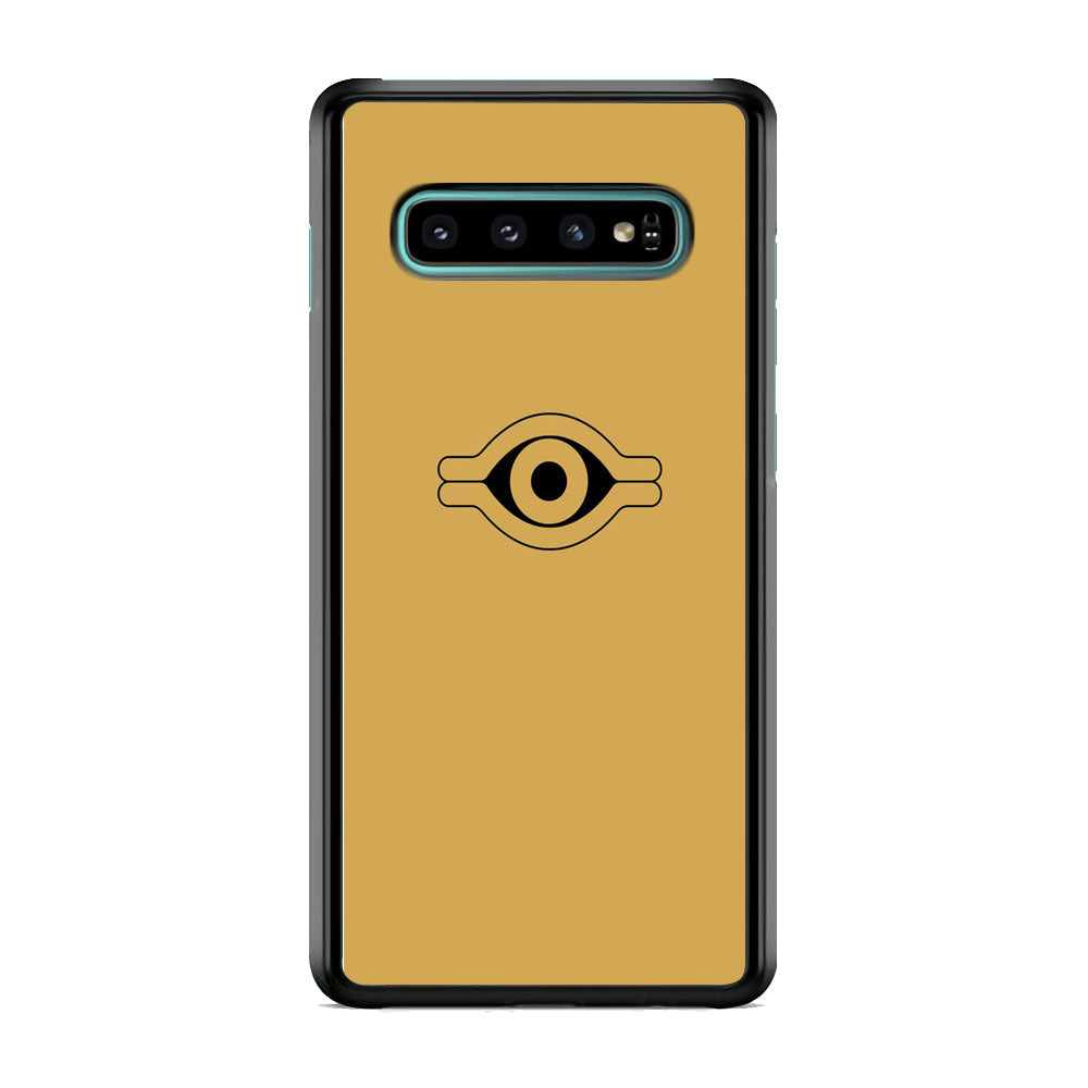 Yu Gi Oh Millenium Eye Gold Samsung Galaxy S10 Plus Case