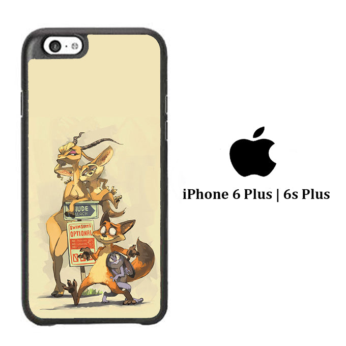 Zootopia Nick And Gazelle iPhone 6 Plus | 6s Plus Case