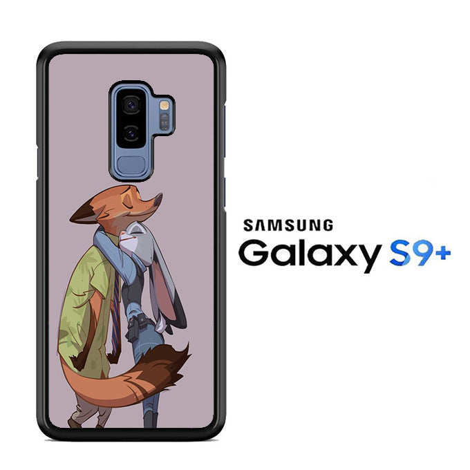 Zootopia Nick Love Hug Pose Samsung Galaxy S9 Plus Case