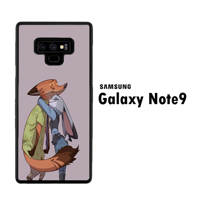 Zootopia Nick Love Hug Pose Samsung Galaxy Note 9 Case