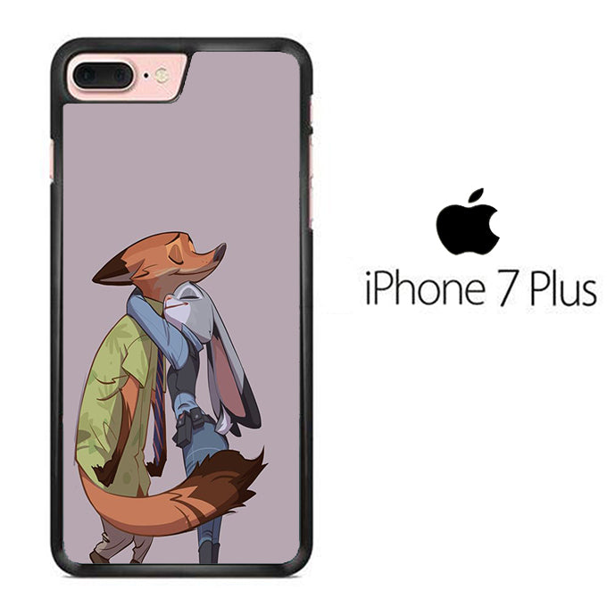Zootopia Nick Love Hug Pose iPhone 7 Plus Case